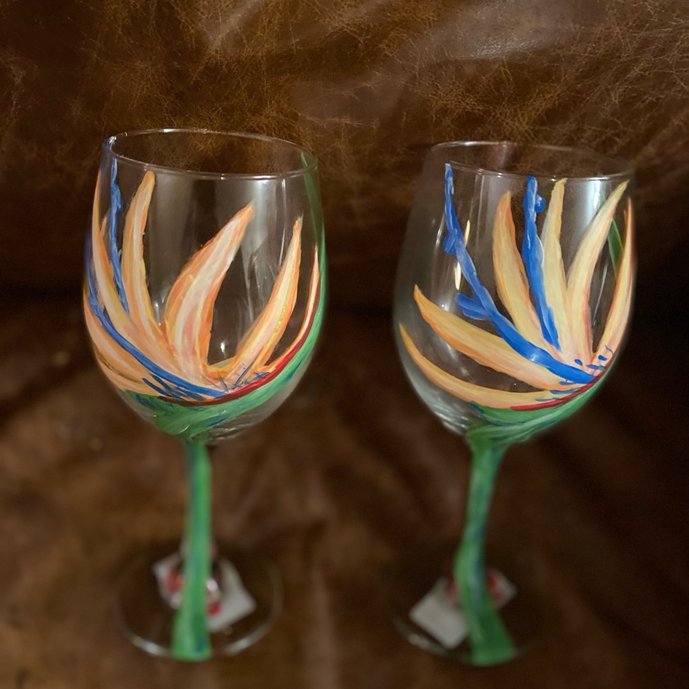 Wine glasses